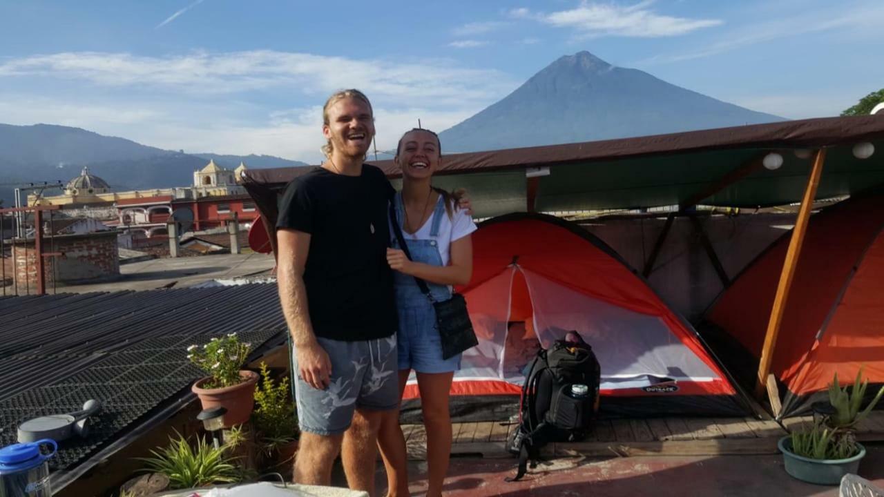 危地马拉安地瓜 Camping & Travel酒店 外观 照片